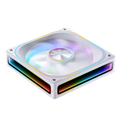 Quạt tản nhiệt Case liền khối Jonsbo ZA-120 ARGB - Trắng/ gió thuận