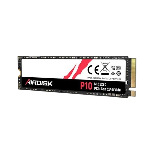 Ổ cứng SSD Airdisk P10  512GB M.2 2280 PCIe Gen 3×4 NVMe (ANMP10X512G-RNNNG)