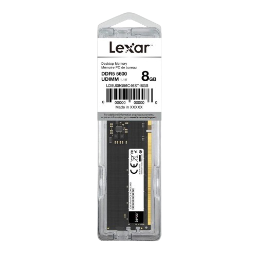Ram PC Lexar DDR5 8GB Buss 5600 (LD5U08G56C46ST-BGS)
