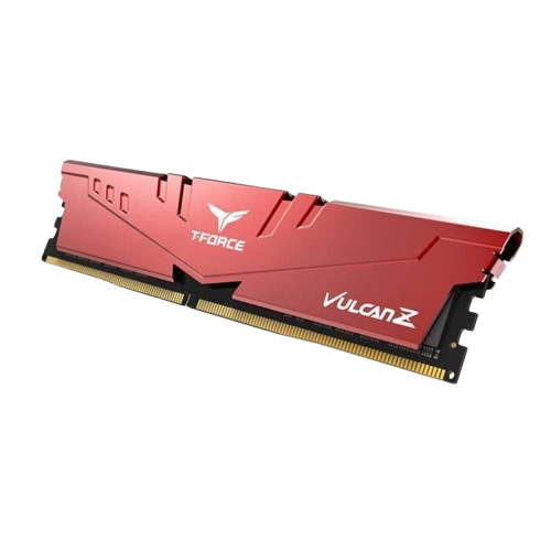 Ram PC DDR4 TeamGroup 8GB 3200Mhz T-Force Vulcan Z Gaming (1x 8GB) TLZRD48G3200HC16C01 Đỏ