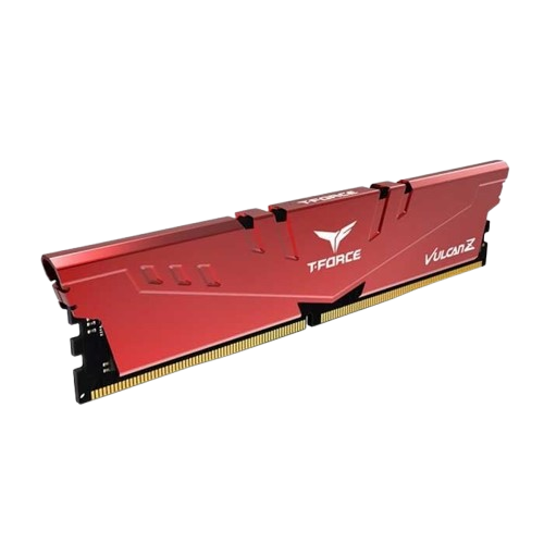 Ram PC DDR4 TeamGroup 8GB 3200Mhz T-Force Vulcan Z Gaming (1x 8GB) TLZRD48G3200HC16C01 Đỏ