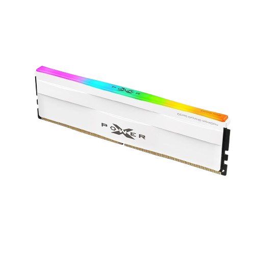 Ram 5 PC (AMD EXPO) RGB 16G bus 5600 Sillicon Power ZENITH WHITE CL40-40-40-76 1.35V 1.4V (1x16) SP016GXLWU560FSH