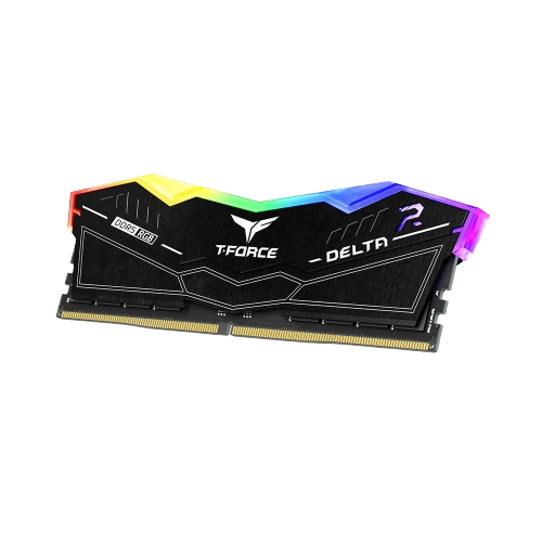 Ram PC Team Group T-Force Delta RGB 16GB DDR5 6000MHz Black FF3D516G6000HC38A01