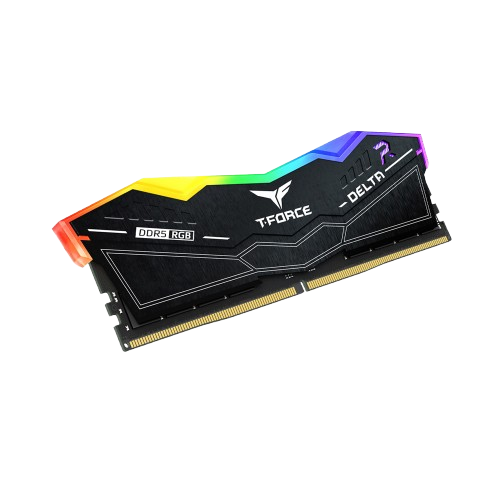 Ram PC Team Group T-Force Delta RGB 16GB DDR5 6000MHz Black FF3D516G6000HC38A01