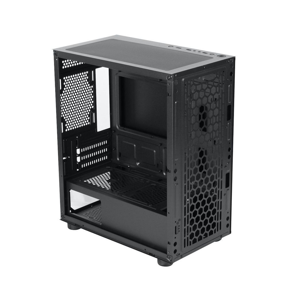 Thùng máy Jetek Squid Game R6 | Đen, Kèm sẵn 3 Fan RGB