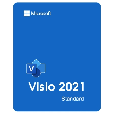 Phần mềm Microsoft Visio Standard 2021 Win All Languages PK Lic Online Download C2R NR D86-05942
