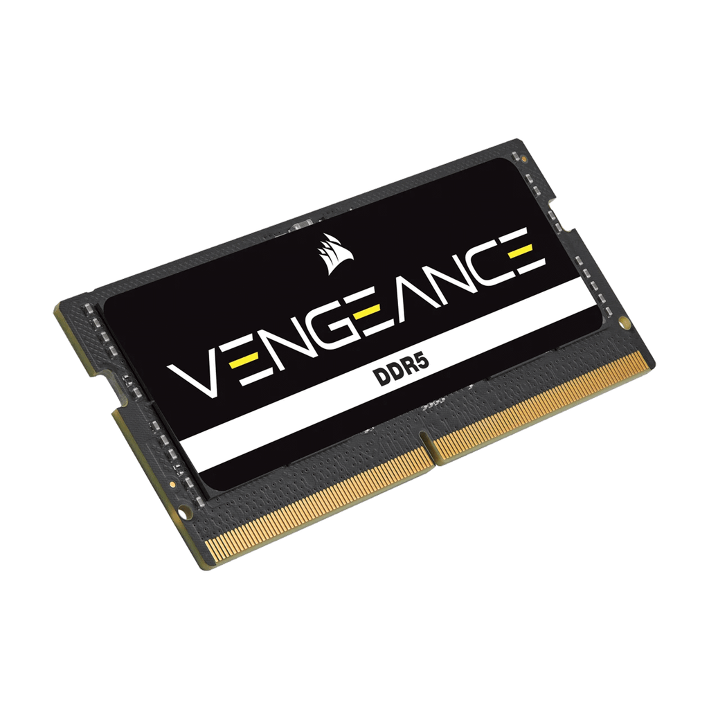 Ram Laptop Corsair 16GB | 1x16GB, DDR5, 5200MHz SODIMM, Black PCB, 1.1V (CMSX16GX5M1A5200C44)