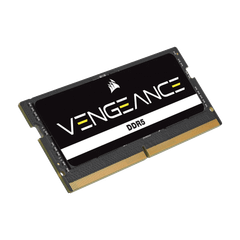 Ram Laptop Corsair 16GB | 1x16GB, DDR5, 5200MHz SODIMM, Black PCB, 1.1V (CMSX16GX5M1A5200C44)