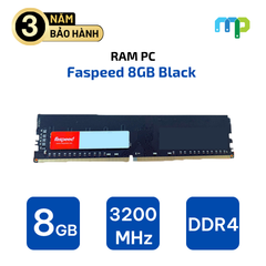Ram PC Faspeed 8GB DDR4 3200MHz UDIMM P4-8G-P