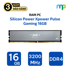 RAM PC Silicon Power XPOWER Pulse Gaming DDR4-3200/C16/OC-UDIMM/ 16GB SP016GXLZU320BSI