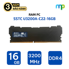 Ram PC SSTC 16GB DDR4 3200Mhz UDIMM U3200A-C22-16GB