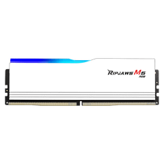 Ram GSkill Ripjaws M5 RGB White 32GB | 32GB x 1, DDR5, 5200MHz