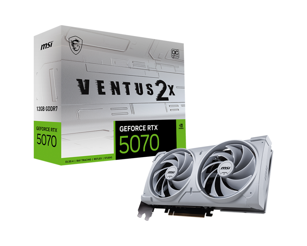Card Màn Hình MSI RTX 5070 12G VENTUS 2X OC