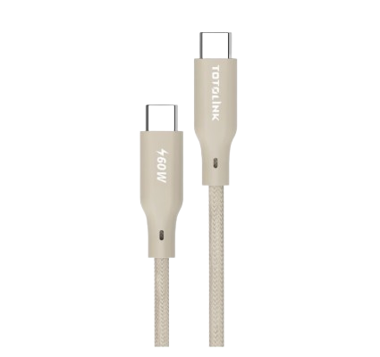 Cáp sạc nhanh USB-C to USB-C 1m Totolink T601CC-MT