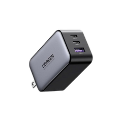 Củ sạc nhanh Ugreen 10334 65W GaN 3 cổng USB Type-C x2/ USB Type A x1/ hỗ trợ QC4+/ PD 3.0 CD244