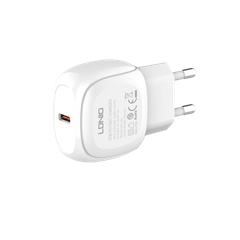 Cốc sạc nhanh LDNIO 27w màu trắng A1206C  (Type C + Type C 1m)
