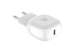 Cốc sạc nhanh LDNIO 27w màu trắng A1206C (Type C + Lightning 1m )