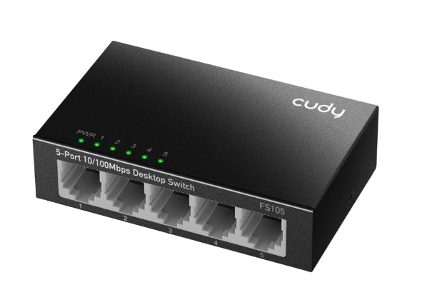 Thiết Bị Chuyển Mạch Switch CUDY 5 Port 10/100Mbps FS105