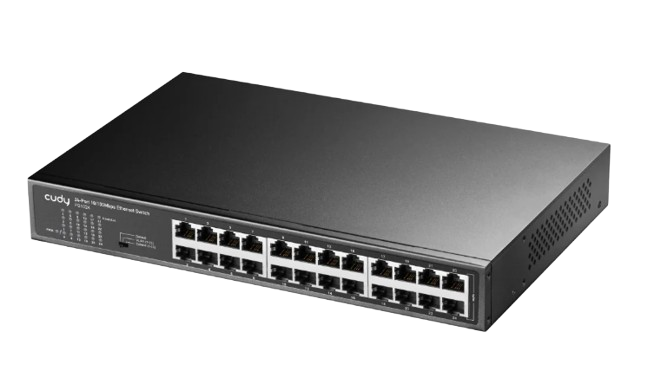 Thiết Bị Chuyển Mạch Switch CUDY 24 Port 10/100Mbps FS1024