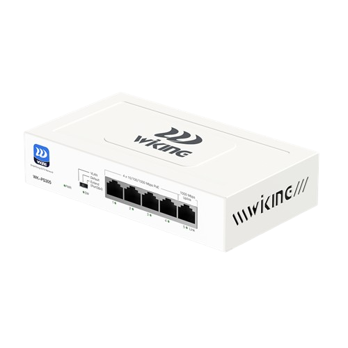Thiết Bị Chuyển Mạch Switch 4 Port Gigabit Poe Wi-tek Wiking WK-PS305