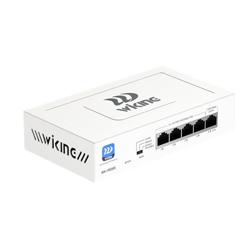 Thiết Bị Chuyển Mạch Switch 4 Port Gigabit Poe Wi-tek Wiking WK-PS305