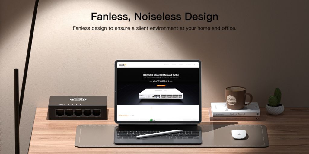 Thiết Bị Chuyển Mạch Switch 5 Port Gigabit Wi-tek WI-SG105 V3