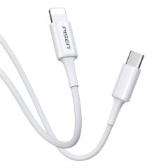 Bộ Cốc – Dây Sạc Pisen Quick Type-C Charger & Lightning Cable 20W (TS-C135) (Lightning)