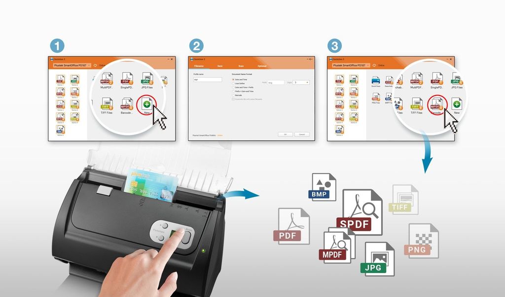 Máy scan Plustek SmartOffice PS187