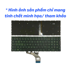Thay Bàn phím Laptop HP 15-DA Led Xanh