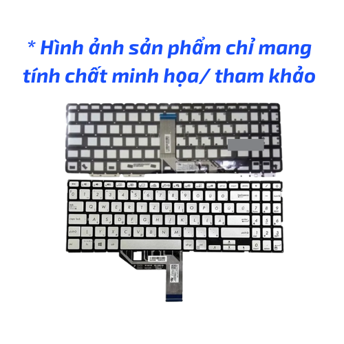 Thay Bàn phím Laptop Asus S531 Bạc