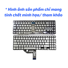 Thay Bàn phím Laptop Asus S531 Bạc