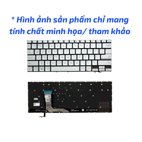 Thay Bàn Phím Laptop Asus X403 Bạc Led