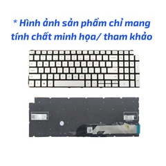 Thay Bàn Phím Laptop Dell 5584/5593/7591 Bạc Led