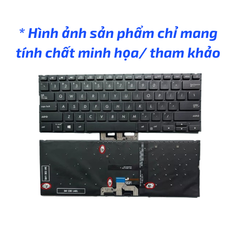Thay Bàn phím Laptop Asus UX433 Đen Led