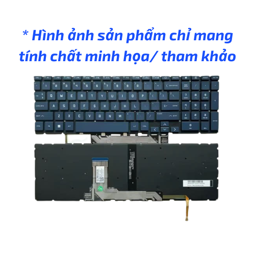 Thay Bàn Phím Laptop HP 16-D/16-E Xám Led