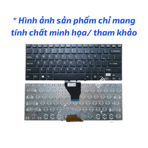 Thay Bàn Phím Laptop Sony SVF14A Đen