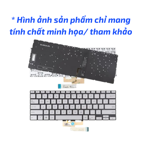 Thay Bàn Phím Laptop Asus UX462 Bạc Led
