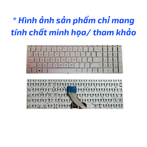 Thay bàn phím Laptop HP 15-DA Bạc Led