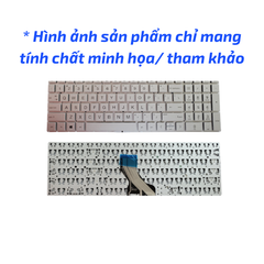 Thay bàn phím Laptop HP 15-DA Bạc Led