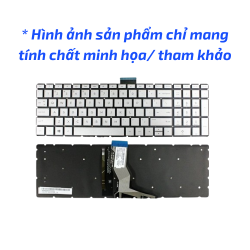 Thay bàn Phím Laptop HP 15-BS Bạc Led