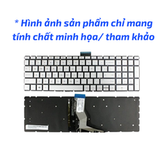 Thay bàn Phím Laptop HP 15-BS Bạc Led