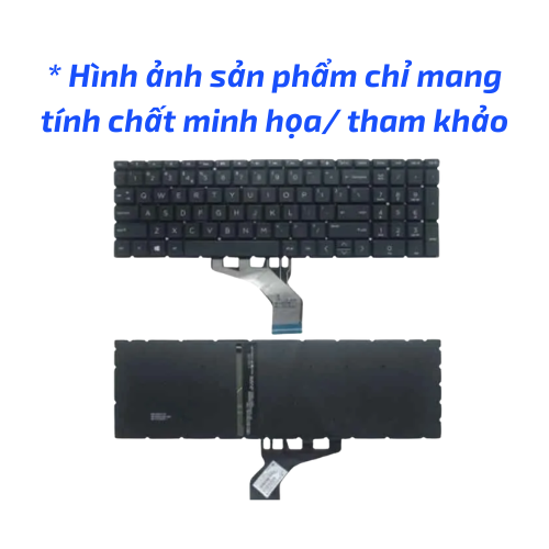 Thay Bàn phím Laptop HP 15-DA Đen Led