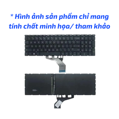 Thay Bàn phím Laptop HP 15-DA Đen Led