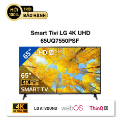 Smart Tivi LG 4K UHD 65 Inch 65UQ7550PSF