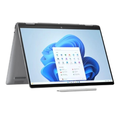 Laptop Laptop HP Envy x360 14‑fa0093AU AY8U3PA  R7-8840HS/32GB/512GB PCIE/14.0 2.8K OLED/CẢMỨNG/BÚT/WIN11 + OFFICE/BẠC