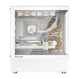 Vỏ máy tính Case Golden Field HIFI MTX240 White