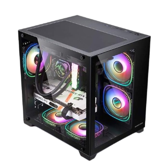 Vỏ máy tính Case Golden Field Window 21+ (mini) Black