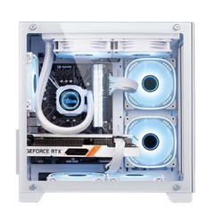 Vỏ máy tính Case Golden Field Window 21+ (mini) white