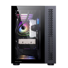 Vỏ máy tính Case Golden Field Window 360 black