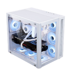 Vỏ máy tính Case Golden Field Window 360 white